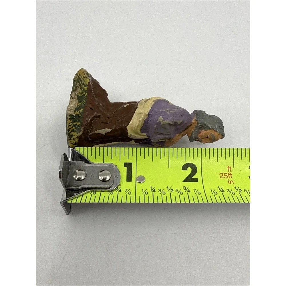 Vintage Joseph Made In Italy Plaster Nativity Figurine 2.5